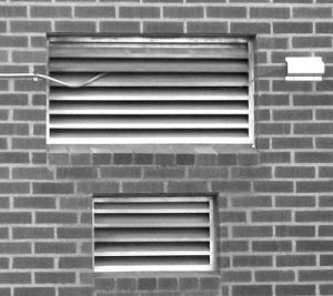 Installing larger than necessary combustion-air louvers is expensive and wastes energy.