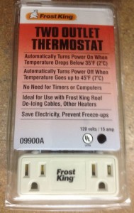 Regulated or unregulated, control your heating cable with a thermostat.