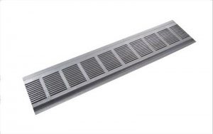 Continuous soffit attic vents